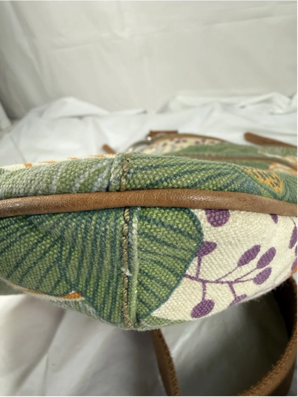 Fossil Canvas Multicolor Canvas Hippy Boho crossbody